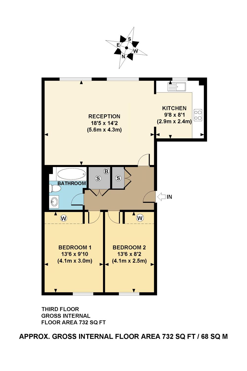 2 Bedrooms Flat to rent in Kempton Court, 2 Durward Street, London E1