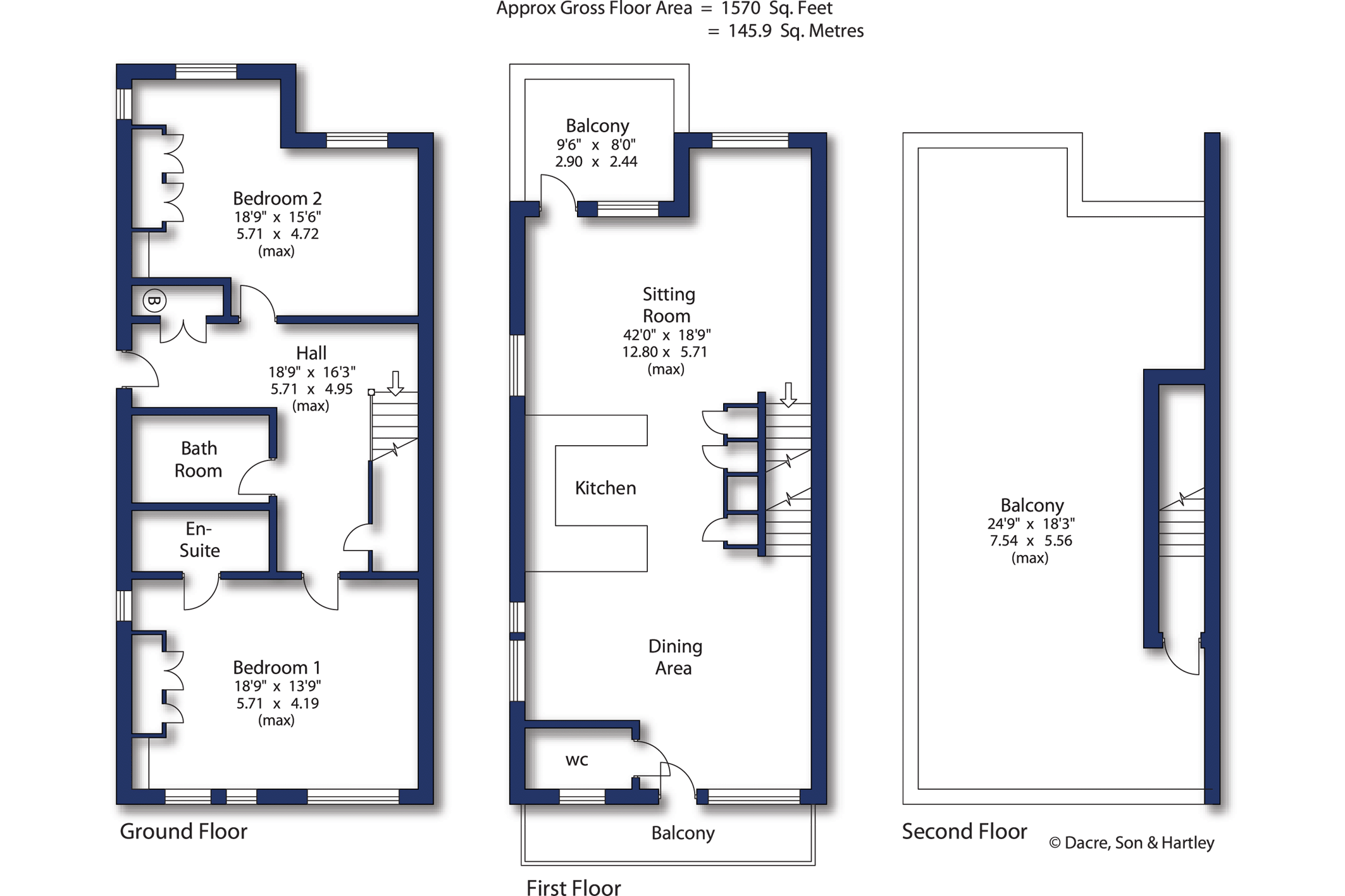 8, Spenfield Court, West Yorkshire floorplan
