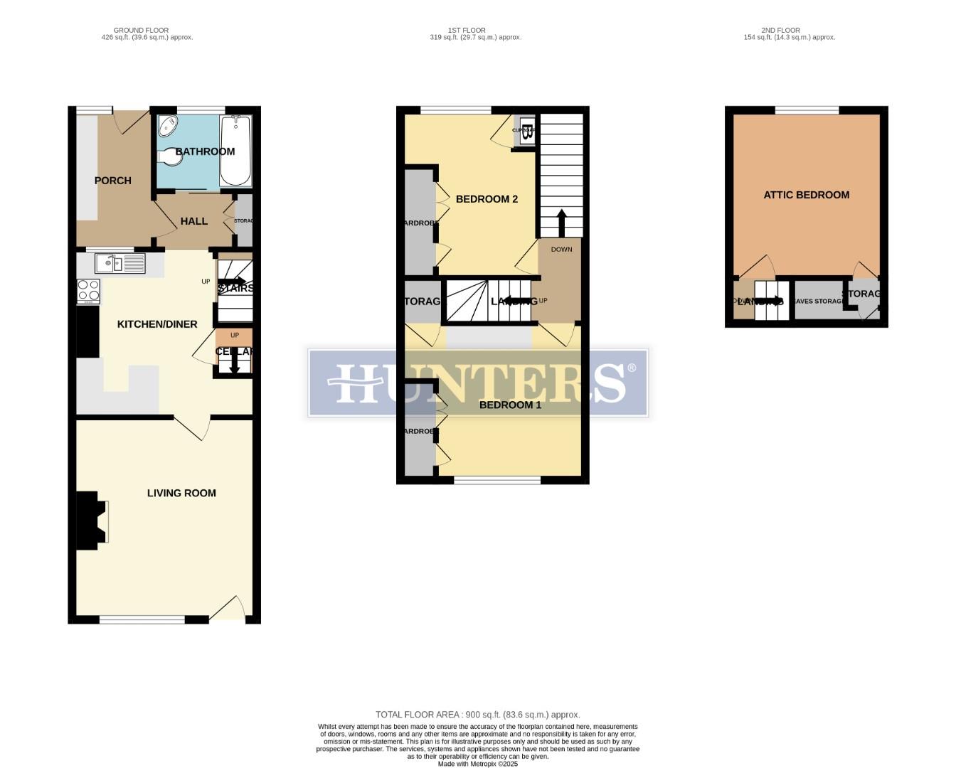 14, Chapel Street, Rotherham floorplan