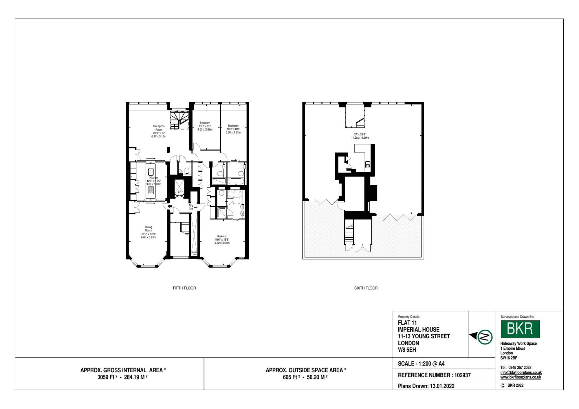 Imperial House 11-13 Young Street, London floorplan