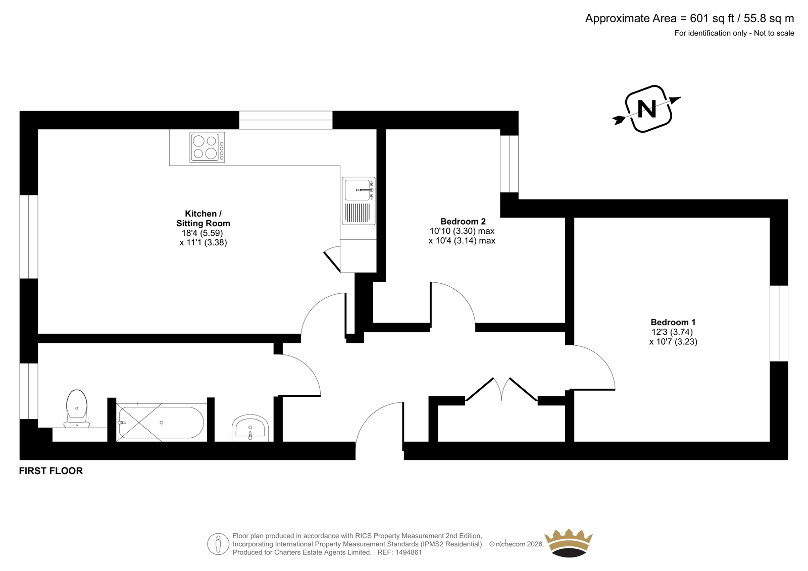 Sage House- Apartment 5,, Juniper Gardens, Hampshire floorplan