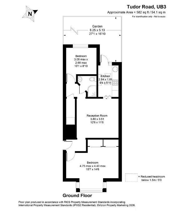 Ground Floor, 34, Tudor Road, Hayes floorplan