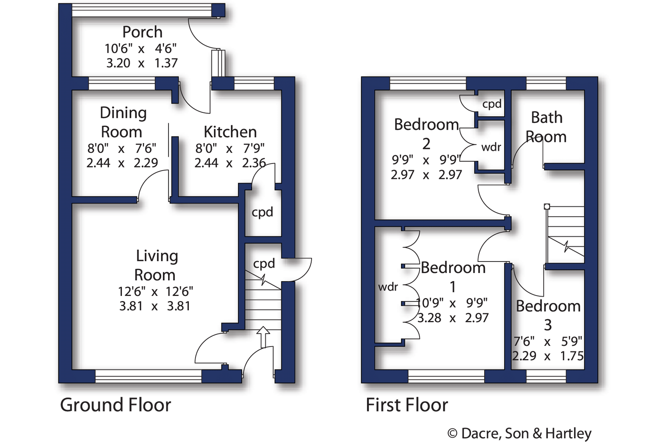Springfield Avenue, Leeds floorplan