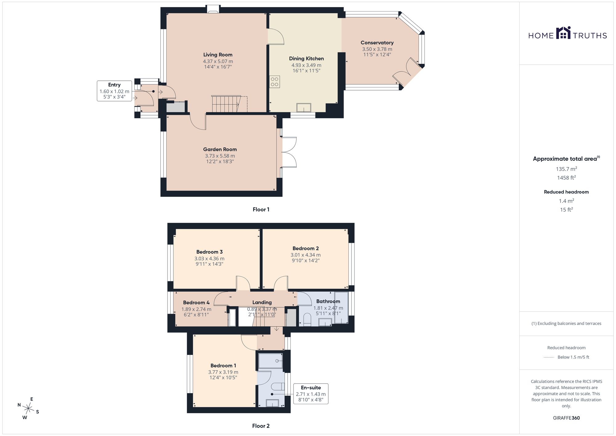 50 Yarrow Close, Leyland floorplan