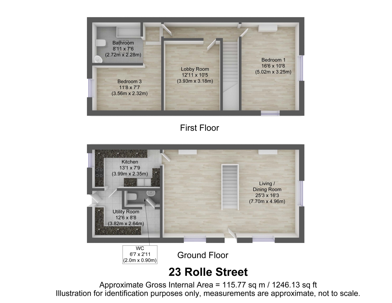 23, Rolle Street, Barnstaple floorplan