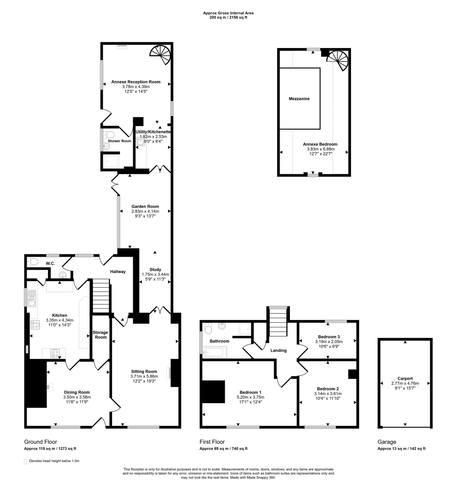Dairy Cottage, Basingstoke floorplan