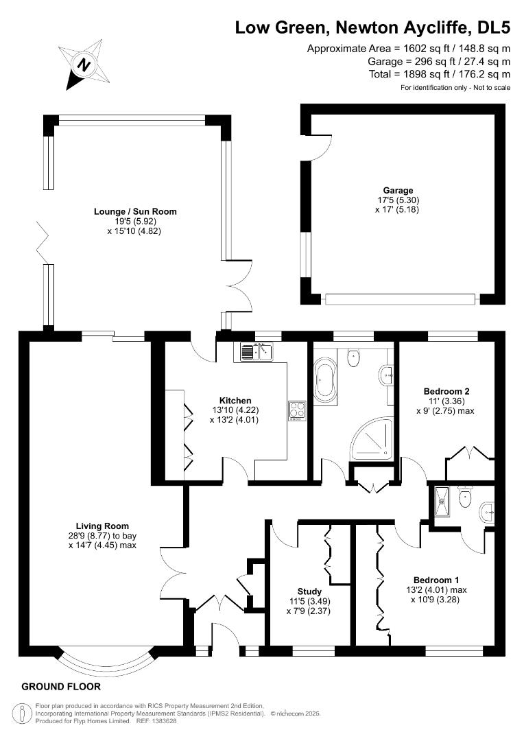 Low Green, Newton Aycliffe floorplan