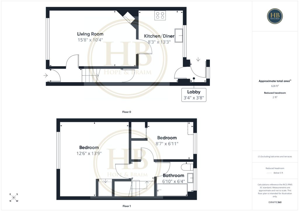 10a, Esk Valley, Whitby floorplan