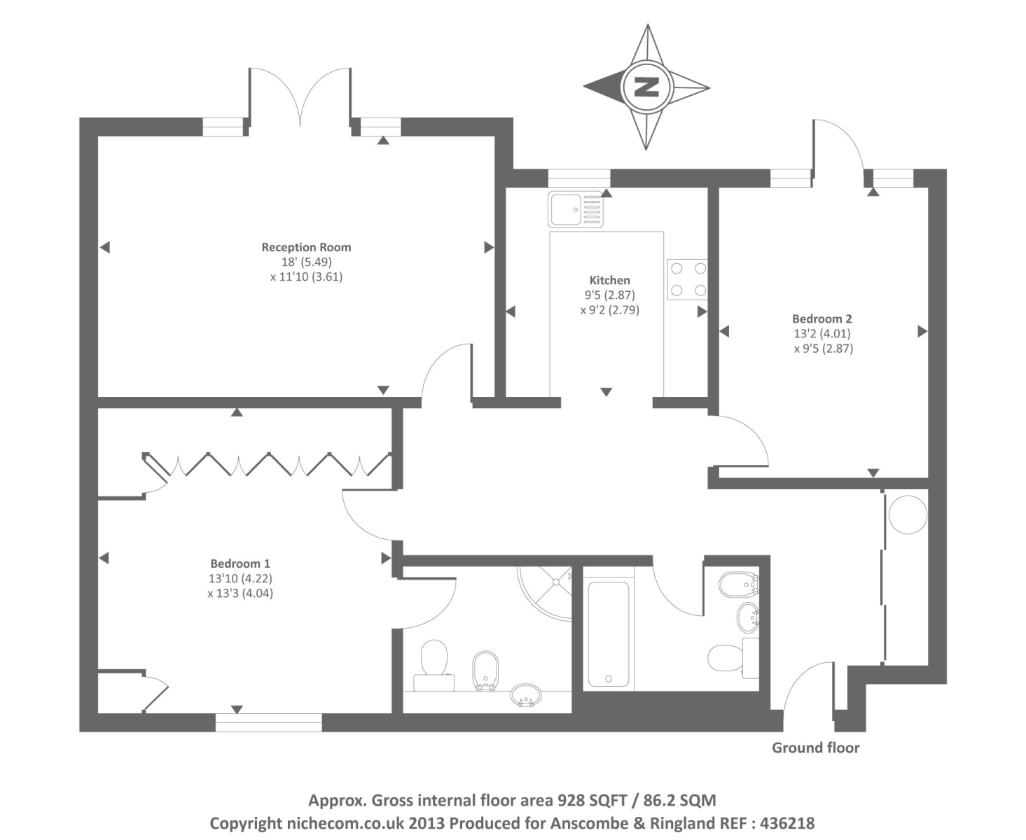 2 Bedrooms Flat to rent in Northwood HA6,