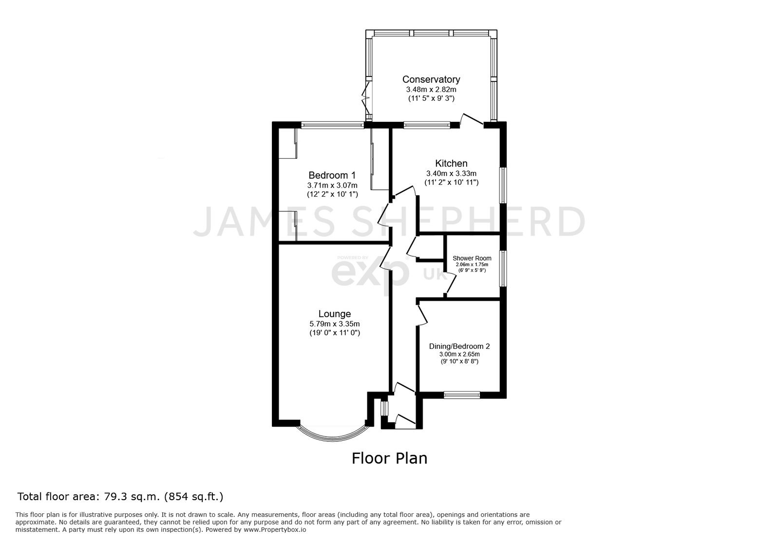 Taverners Road, Gillingham floorplan