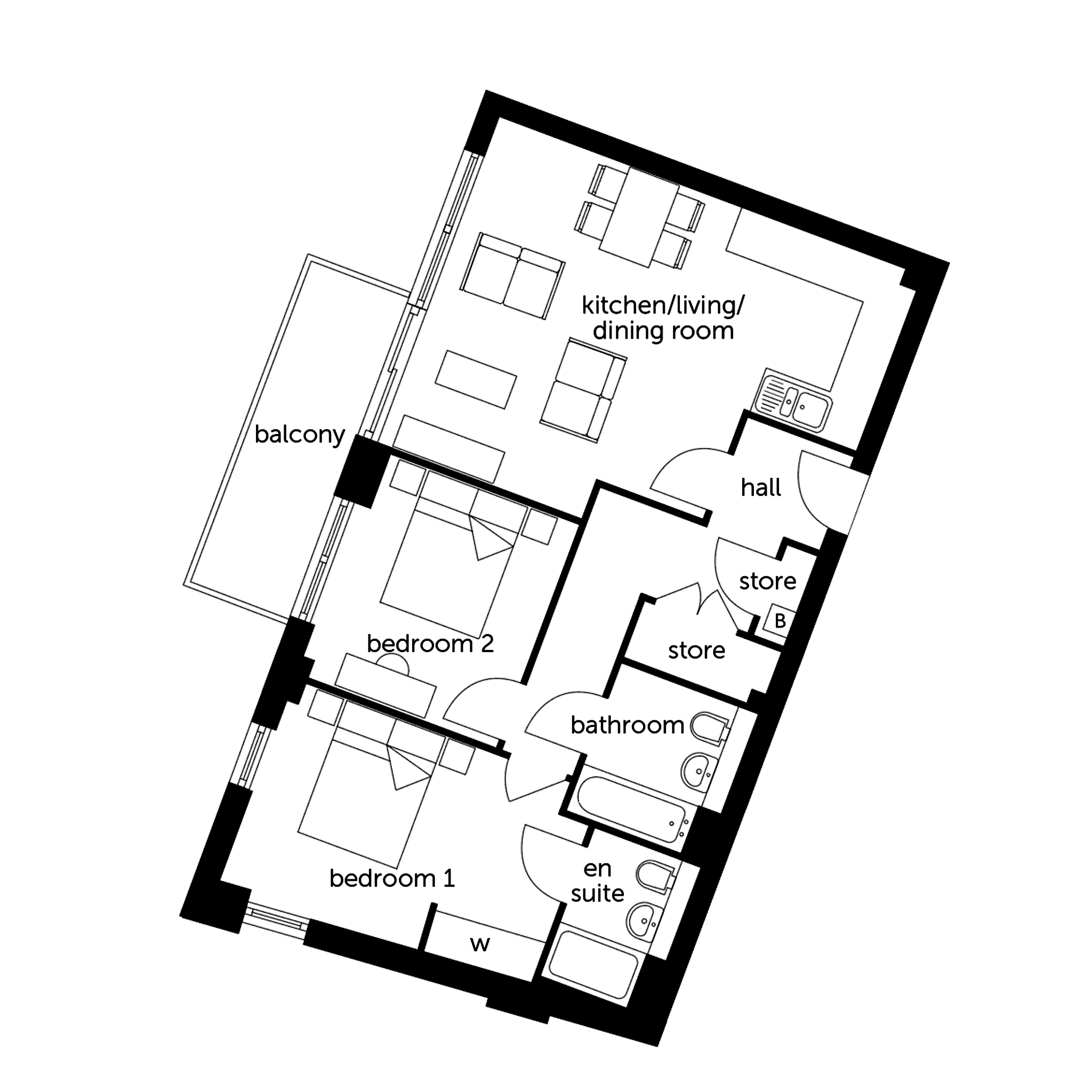 2 Bedrooms Flat for sale in New Street, Chelmsford, Essex CM1
