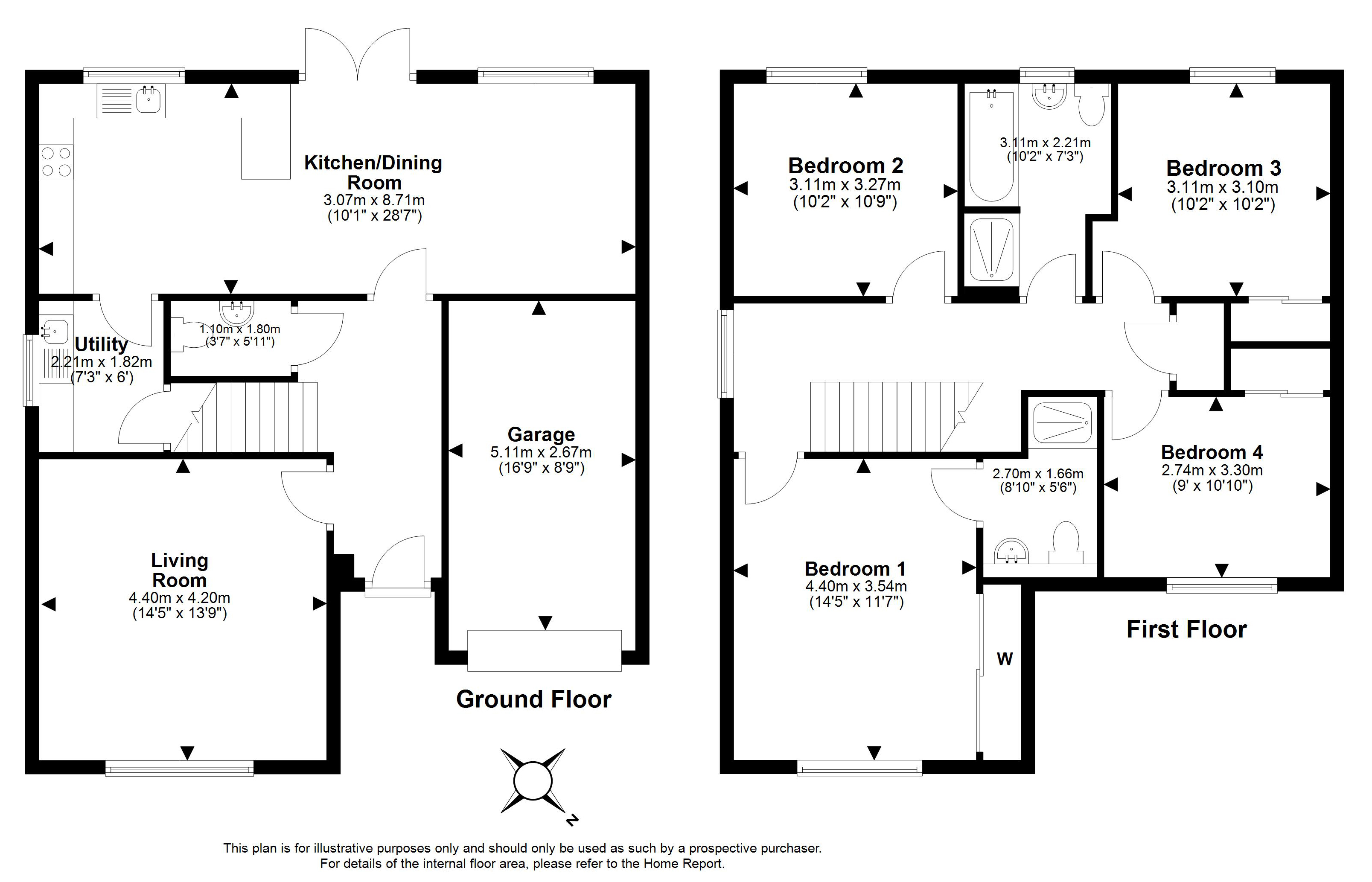 9, Laing Loan, Wallyford, Musselburgh floorplan