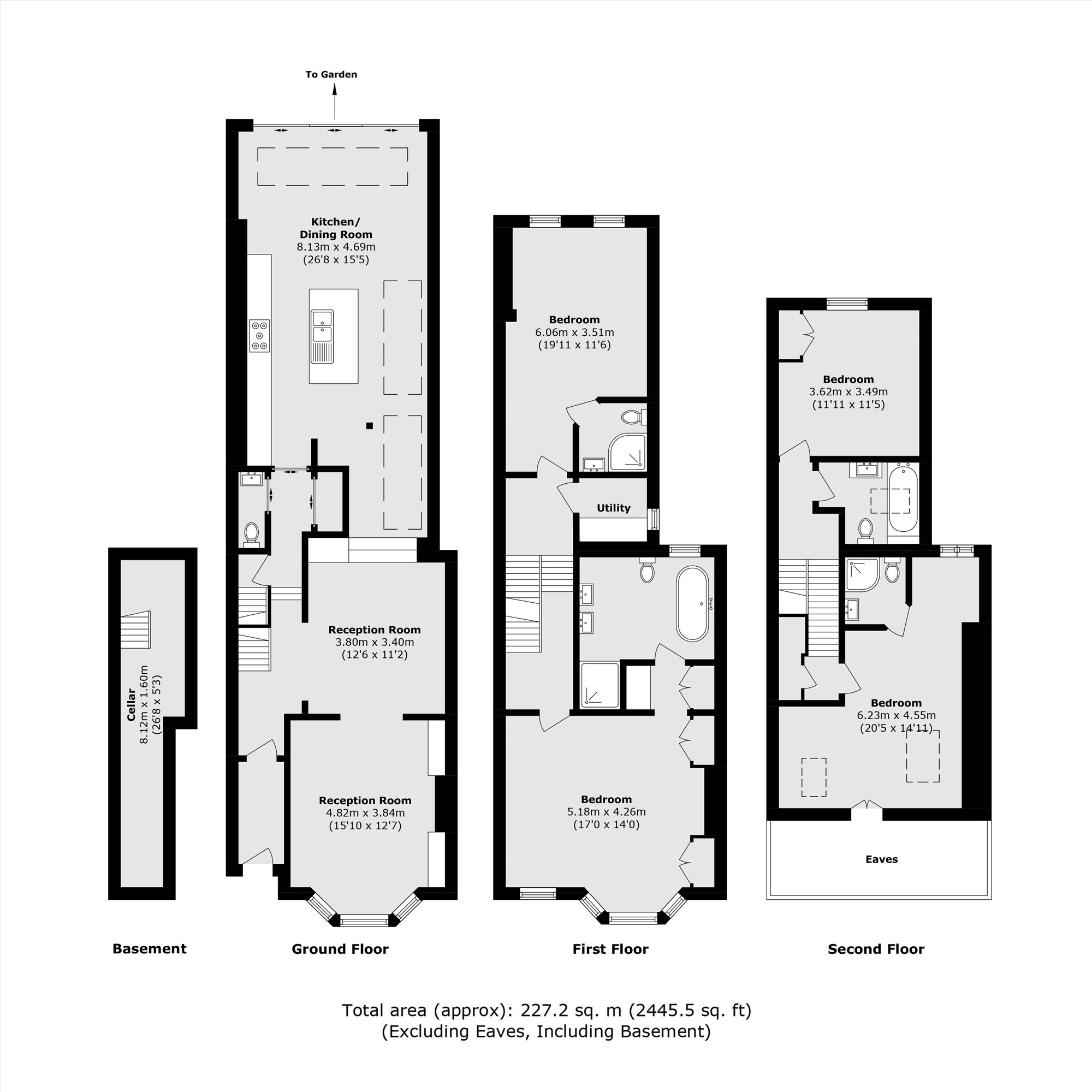 35, Caldervale Road, London floorplan