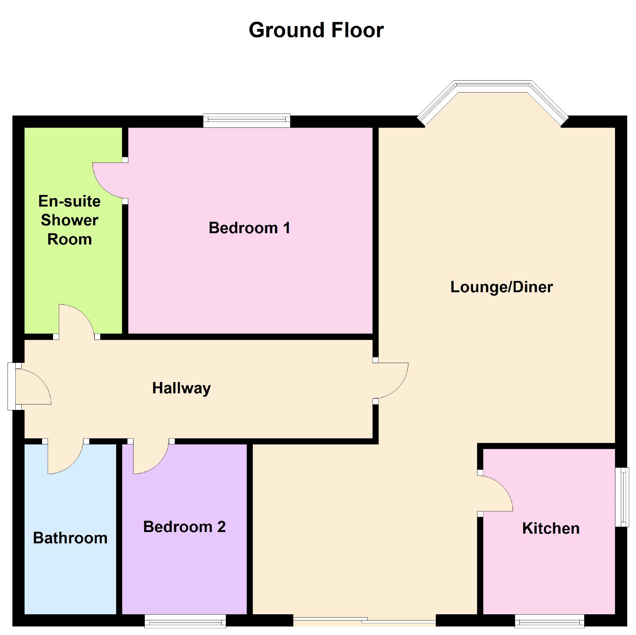 2 Bedrooms Flat for sale in Park Road, Buxton, Derbyshire SK17