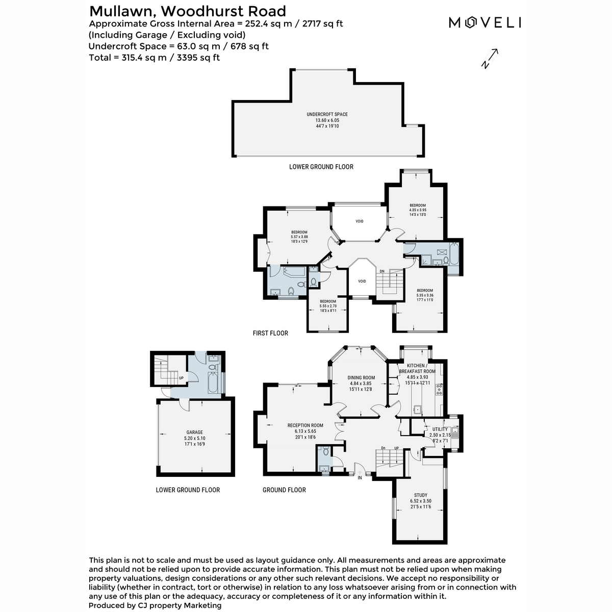 Mullawn, Woodhurst Road, Maidenhead floorplan