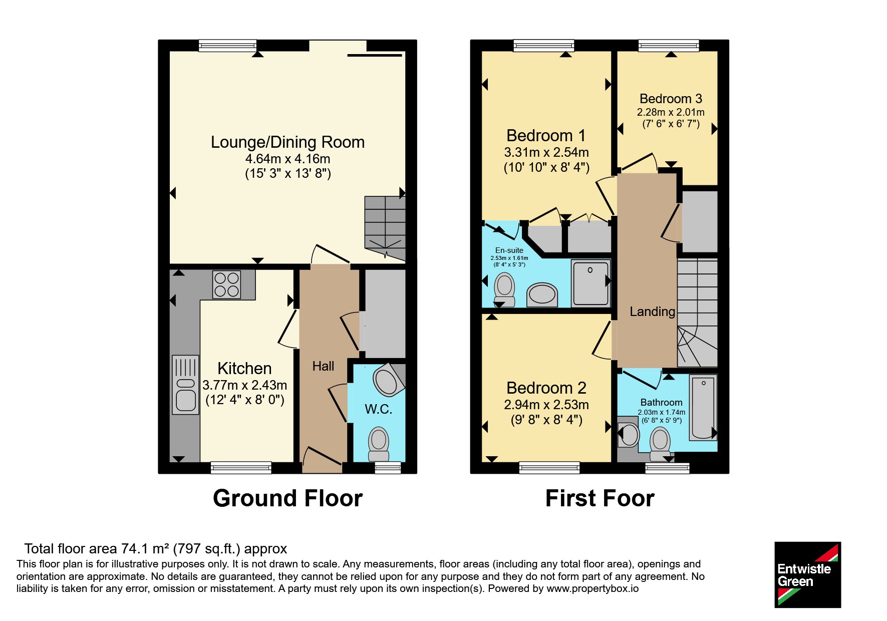 25, The Orchards, Lancashire floorplan