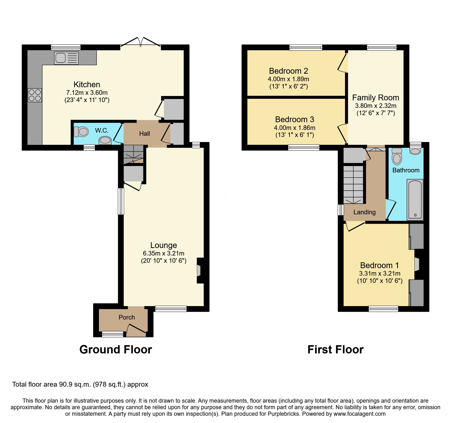 37, Main Road, Chelmsford floorplan