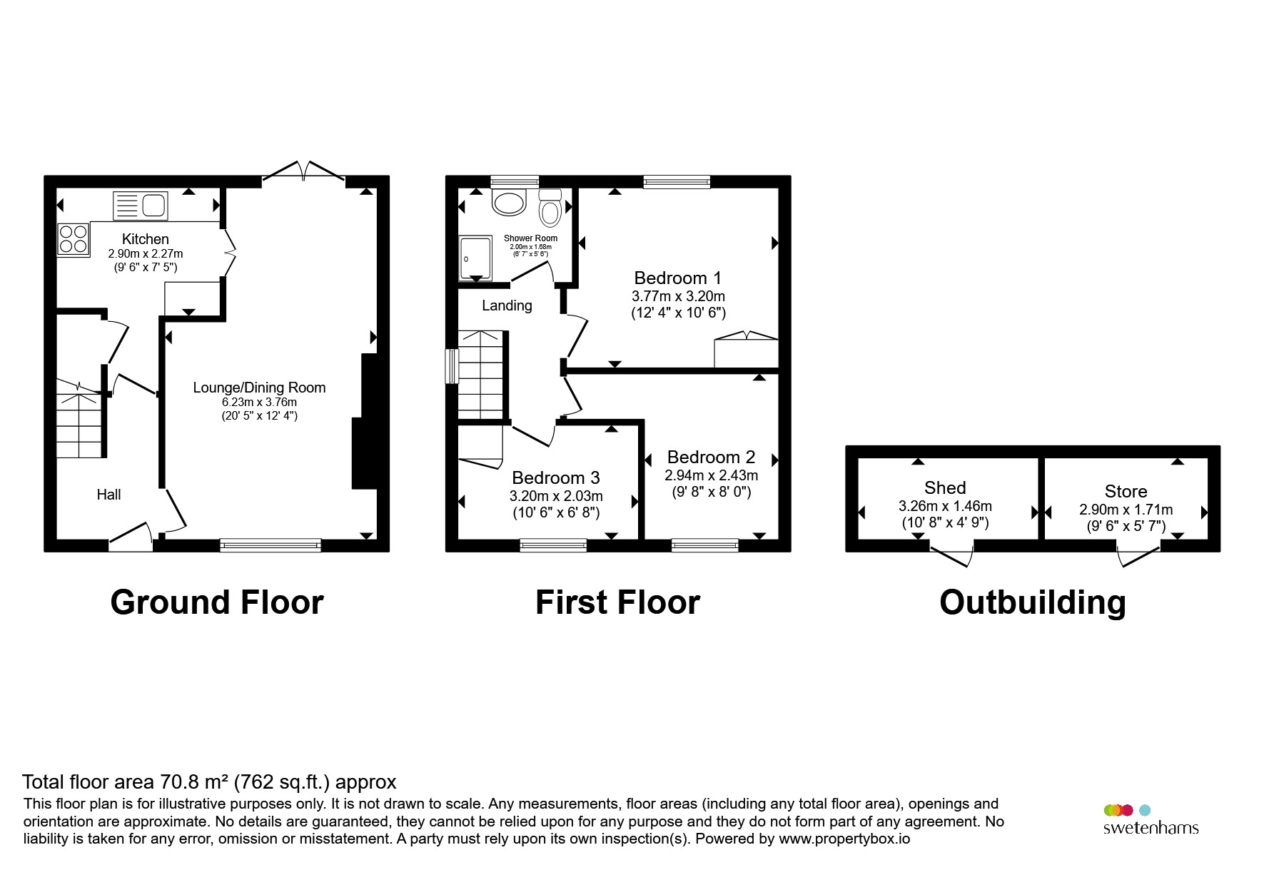 16, Peckforton Way, Chester floorplan