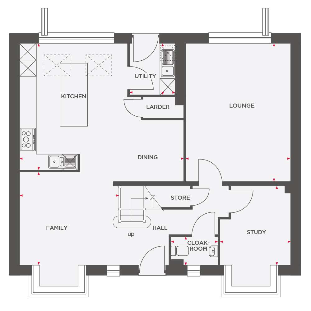56, Leighton Park Rd, Westbury Leigh, Westbury floorplan