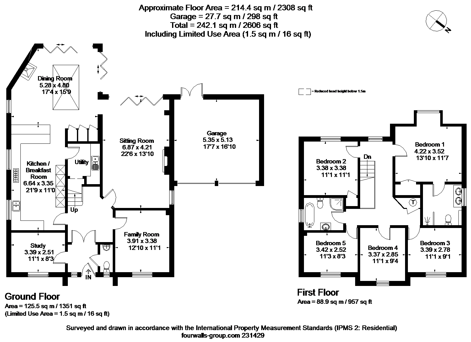 5 Bedrooms Detached house for sale in Cricketers Close, Ashington, Pulborough, West Sussex RH20