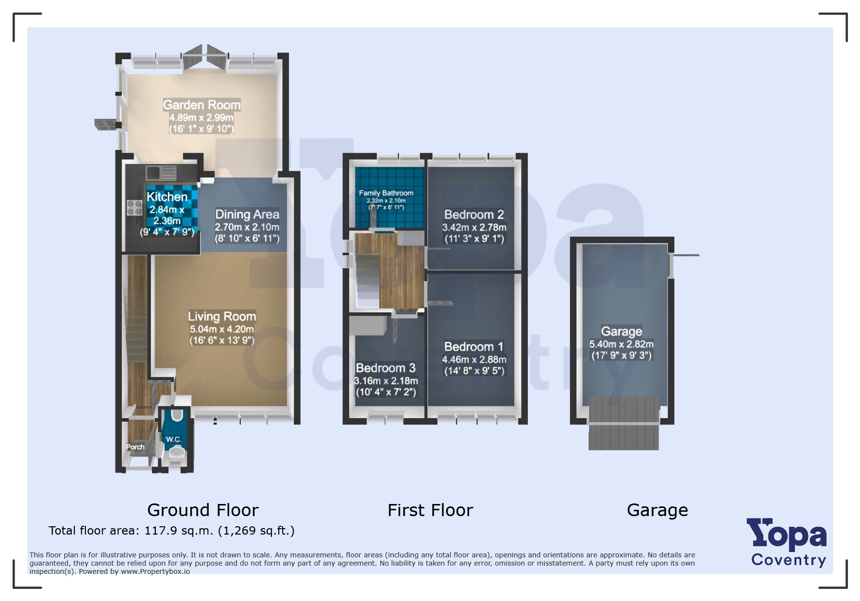 18, Benn Road, Bedworth floorplan