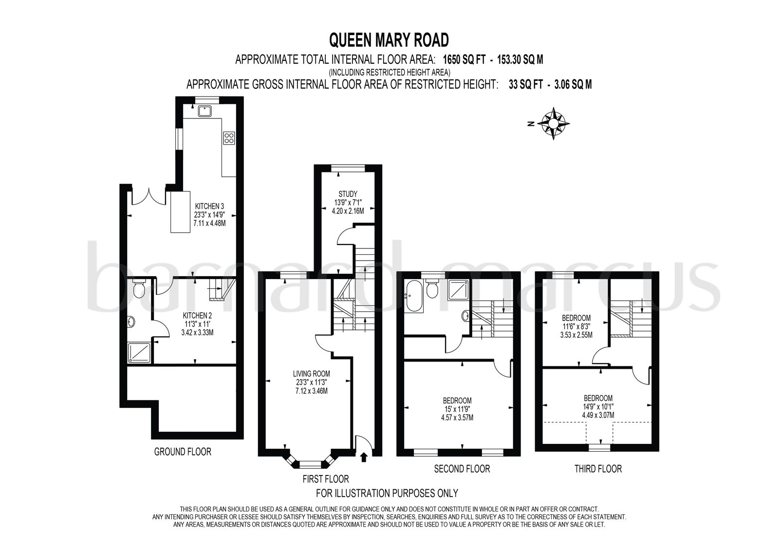 Queen Mary Road, London floorplan