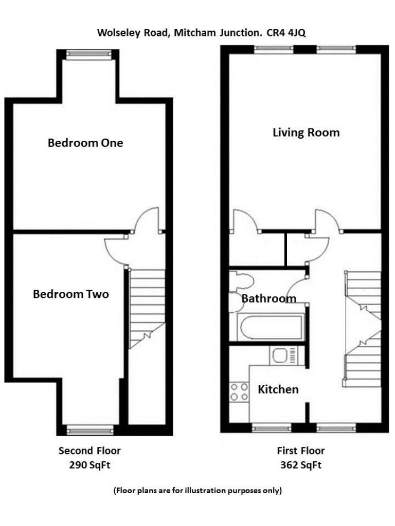 2 Bedrooms Maisonette for sale in Wolseley Road, Hackbridge CR4