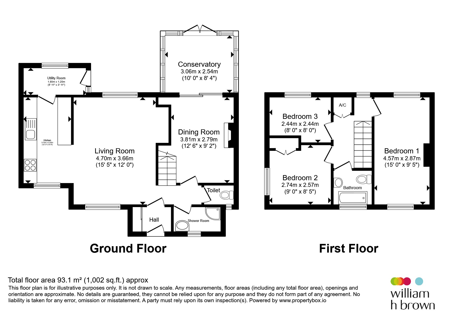 77, Windmill Way, Much Hadham floorplan