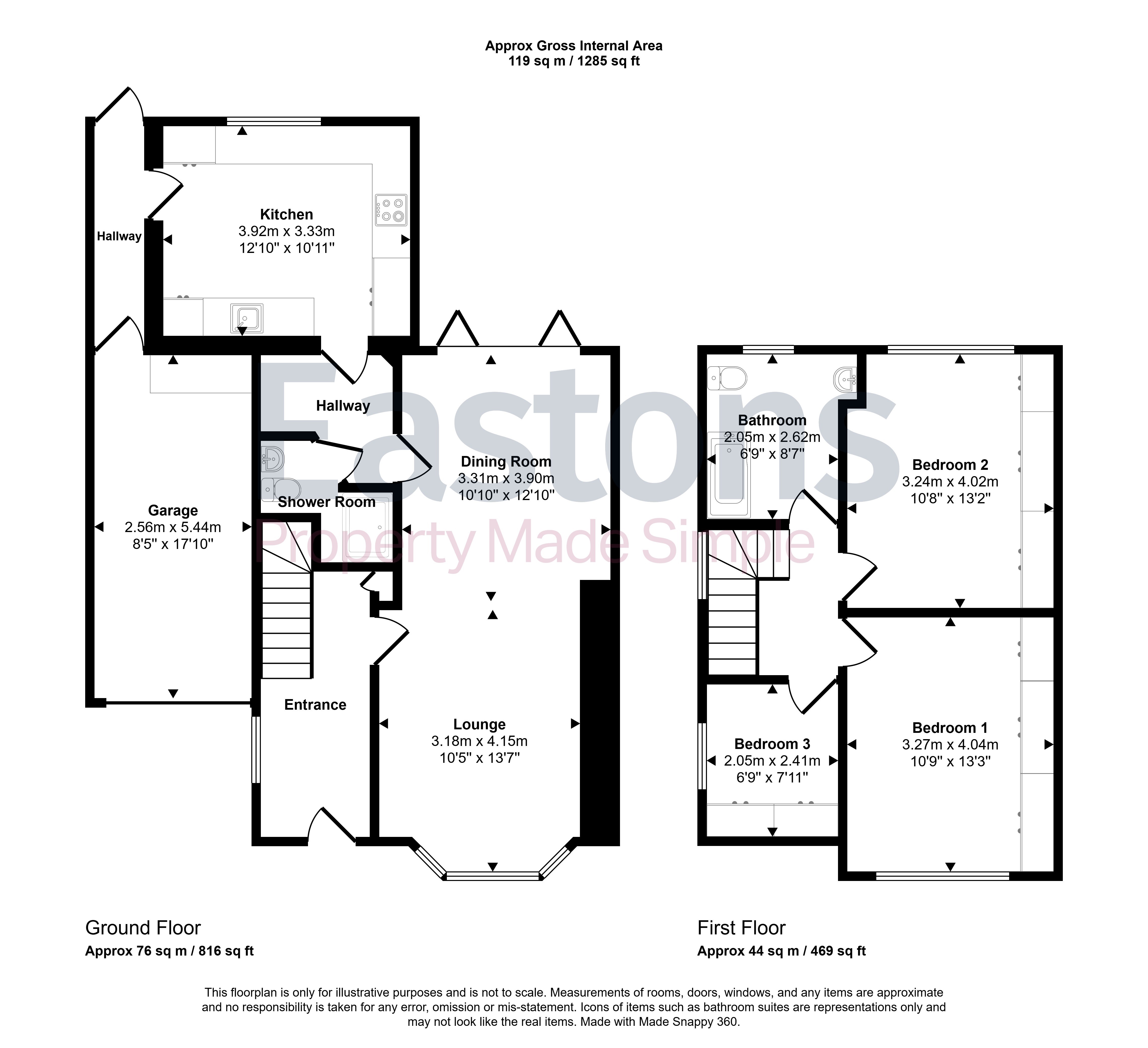 Merland Rise, Surrey floorplan