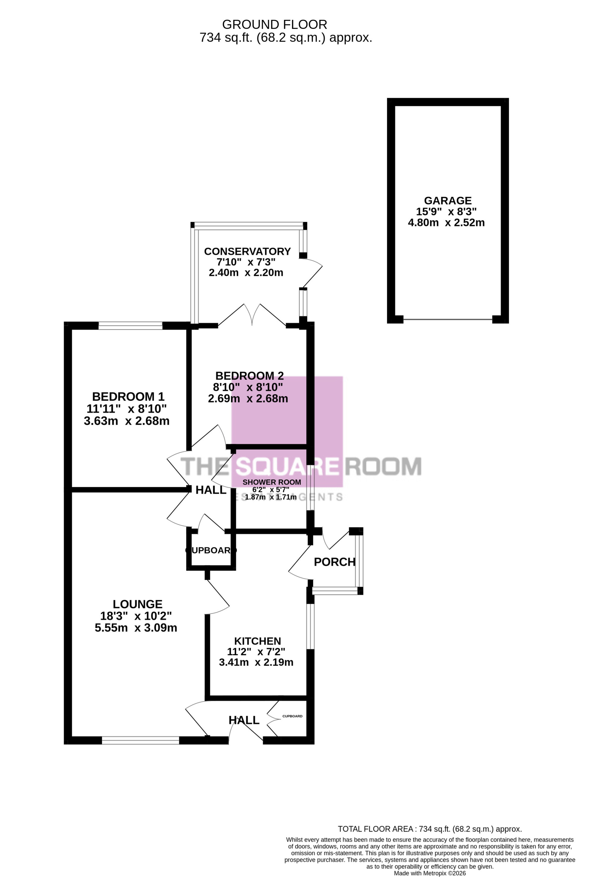 Appleton Close, Poulton-Le-Fylde floorplan