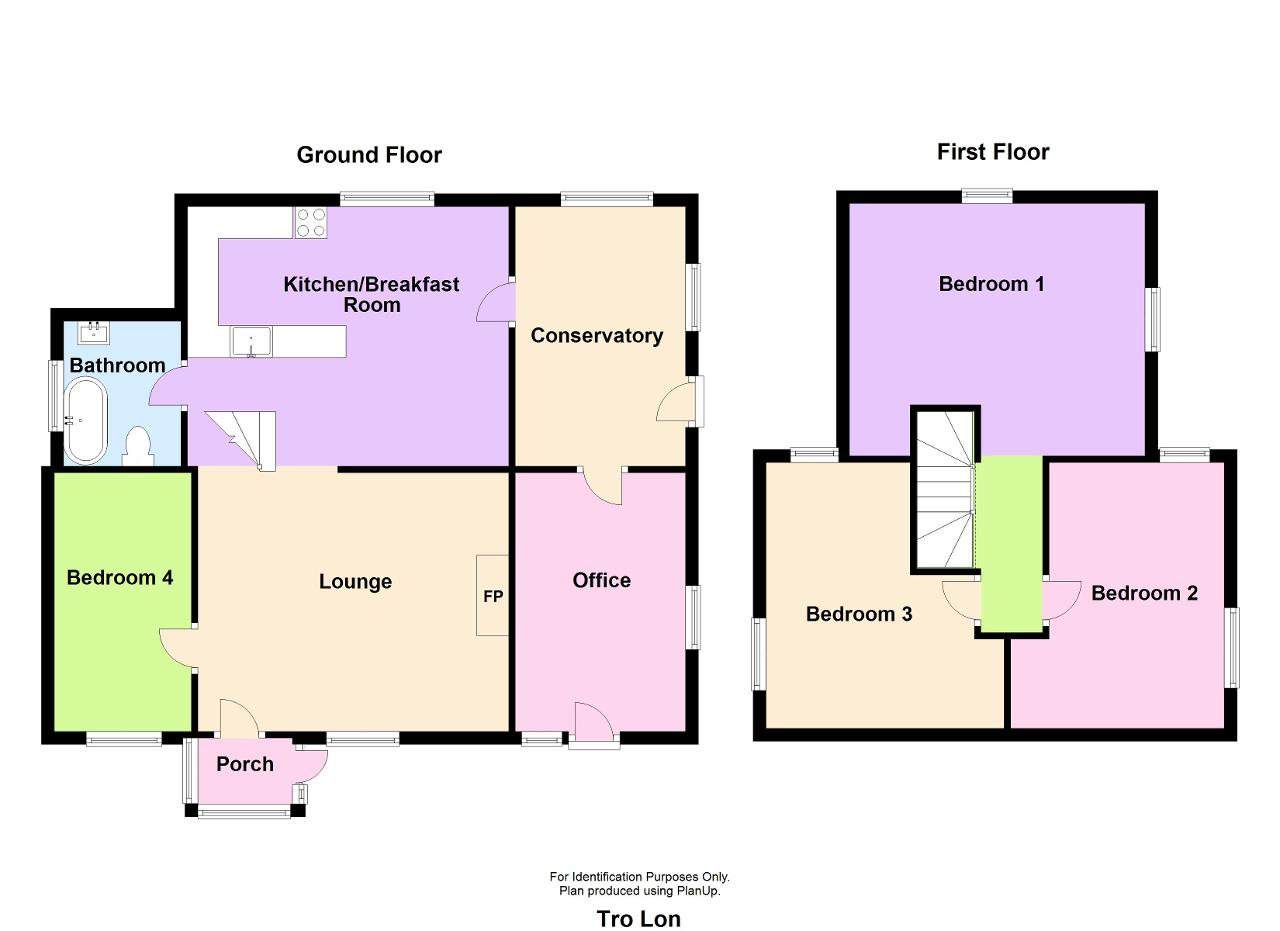 Unmarked Road, Unmarked Road, Rhos, Llandysul floorplan