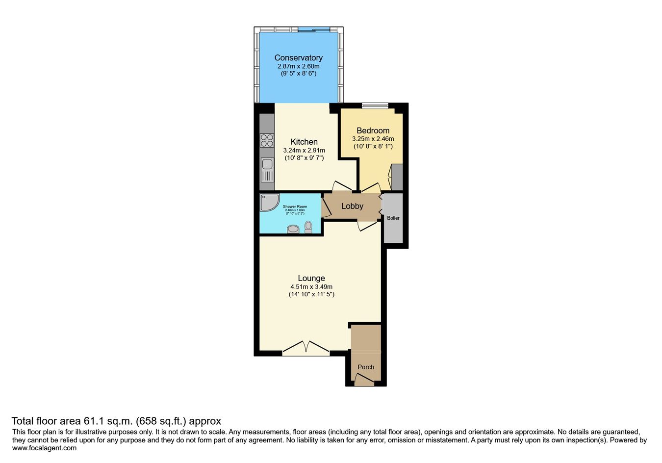 28, Orchard Walk, Watlington floorplan