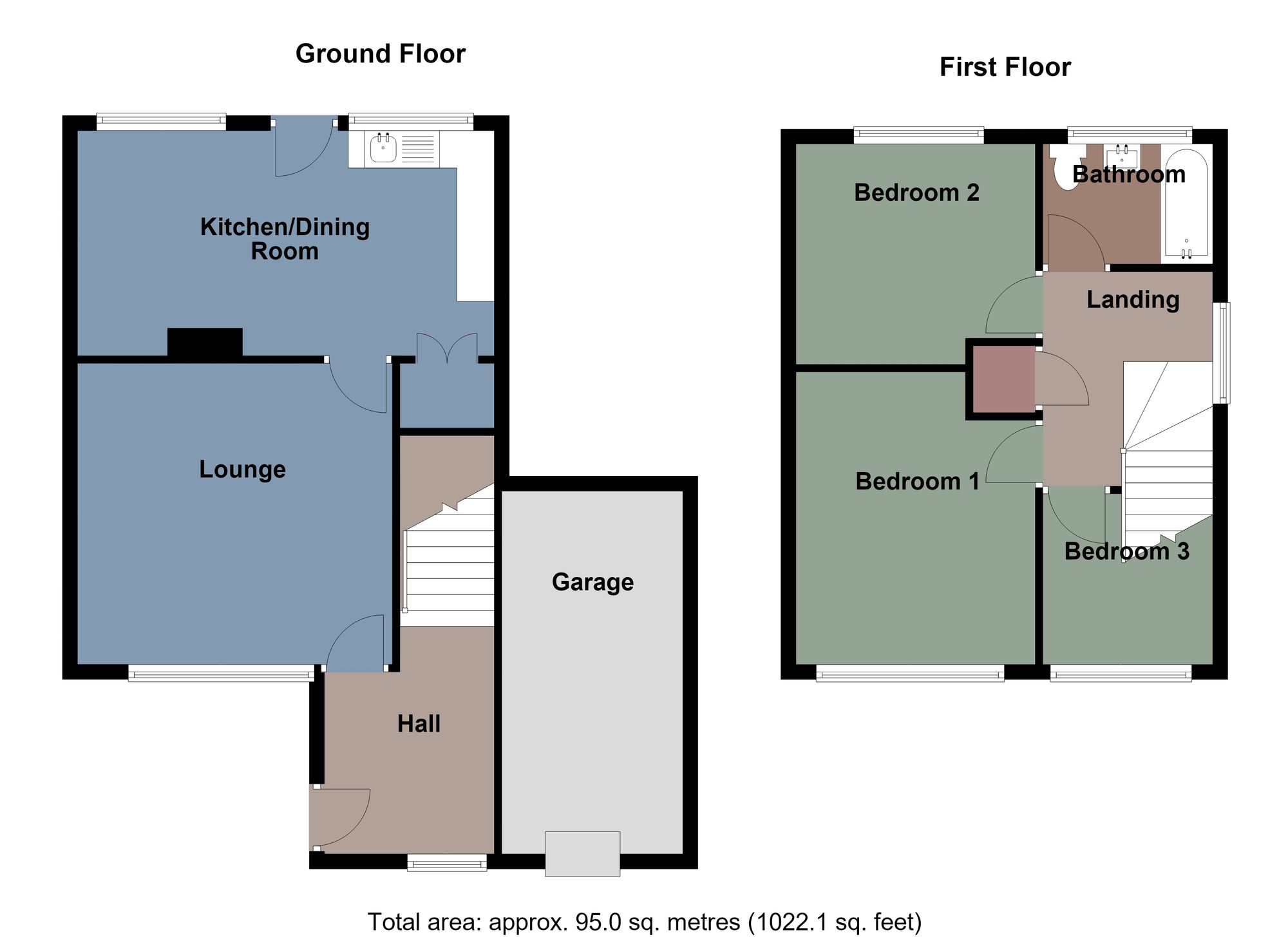 9 Troed Y Rhiw, Swansea floorplan