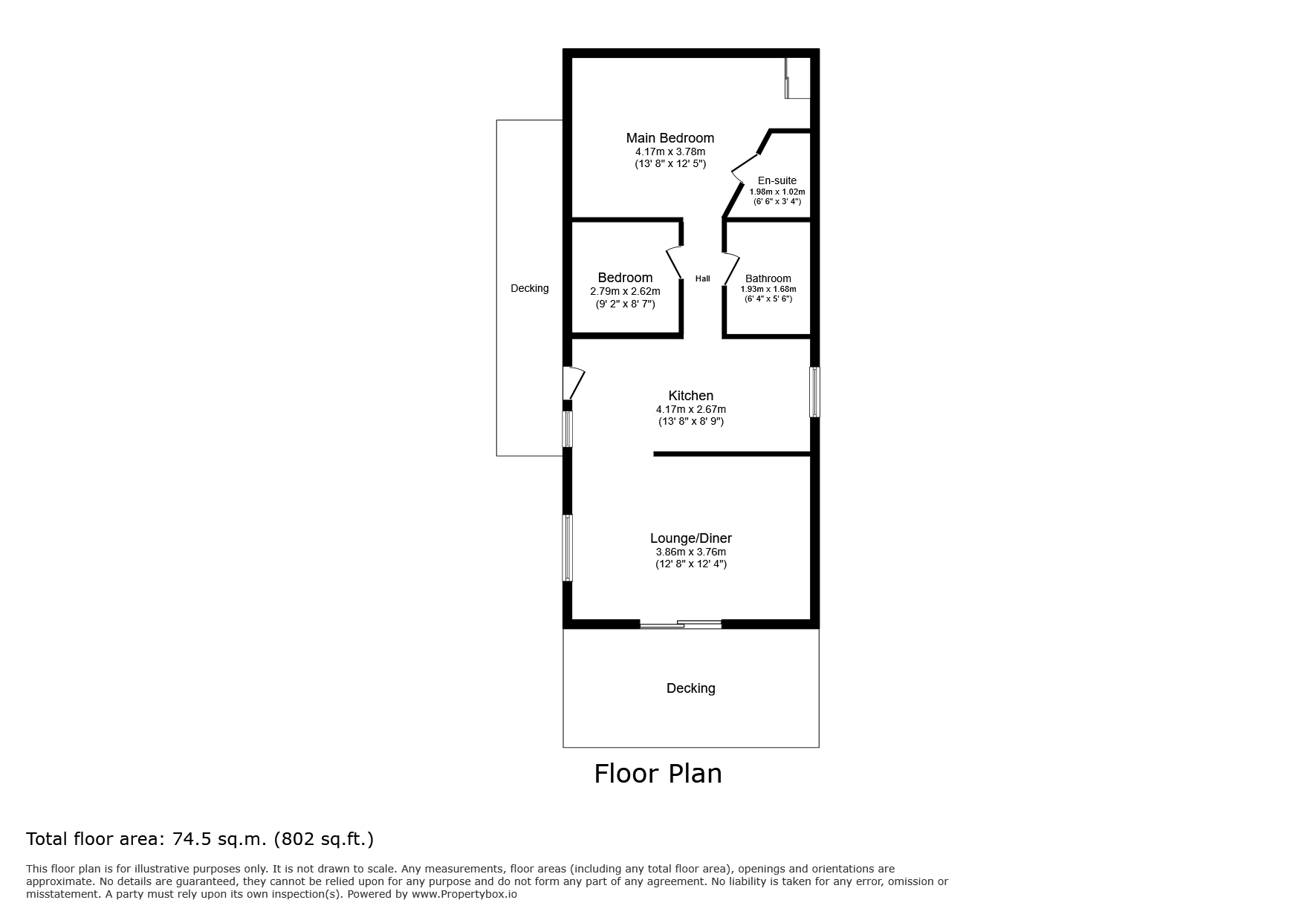 Dovercourt Park Holidays R1 Field2, Low Road, Harwich floorplan