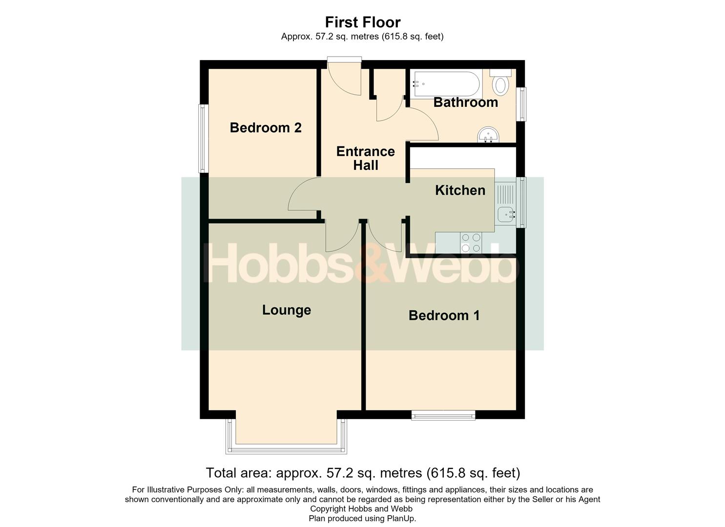 2 Albert Court, Albert Avenue, Weston-Super-Mare floorplan