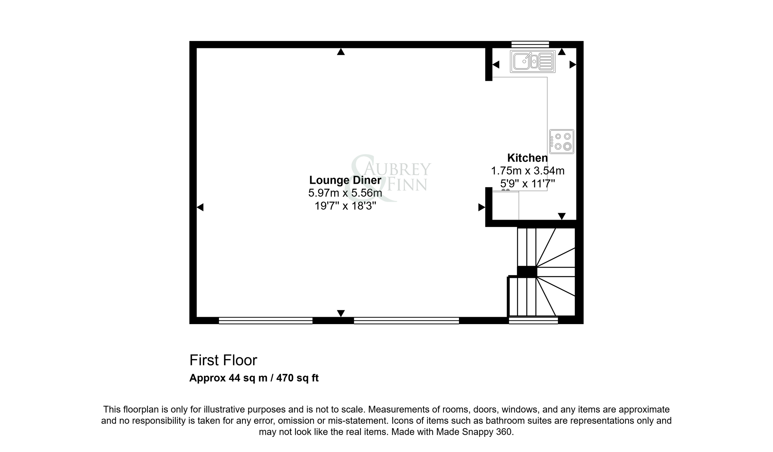 13, London floorplan