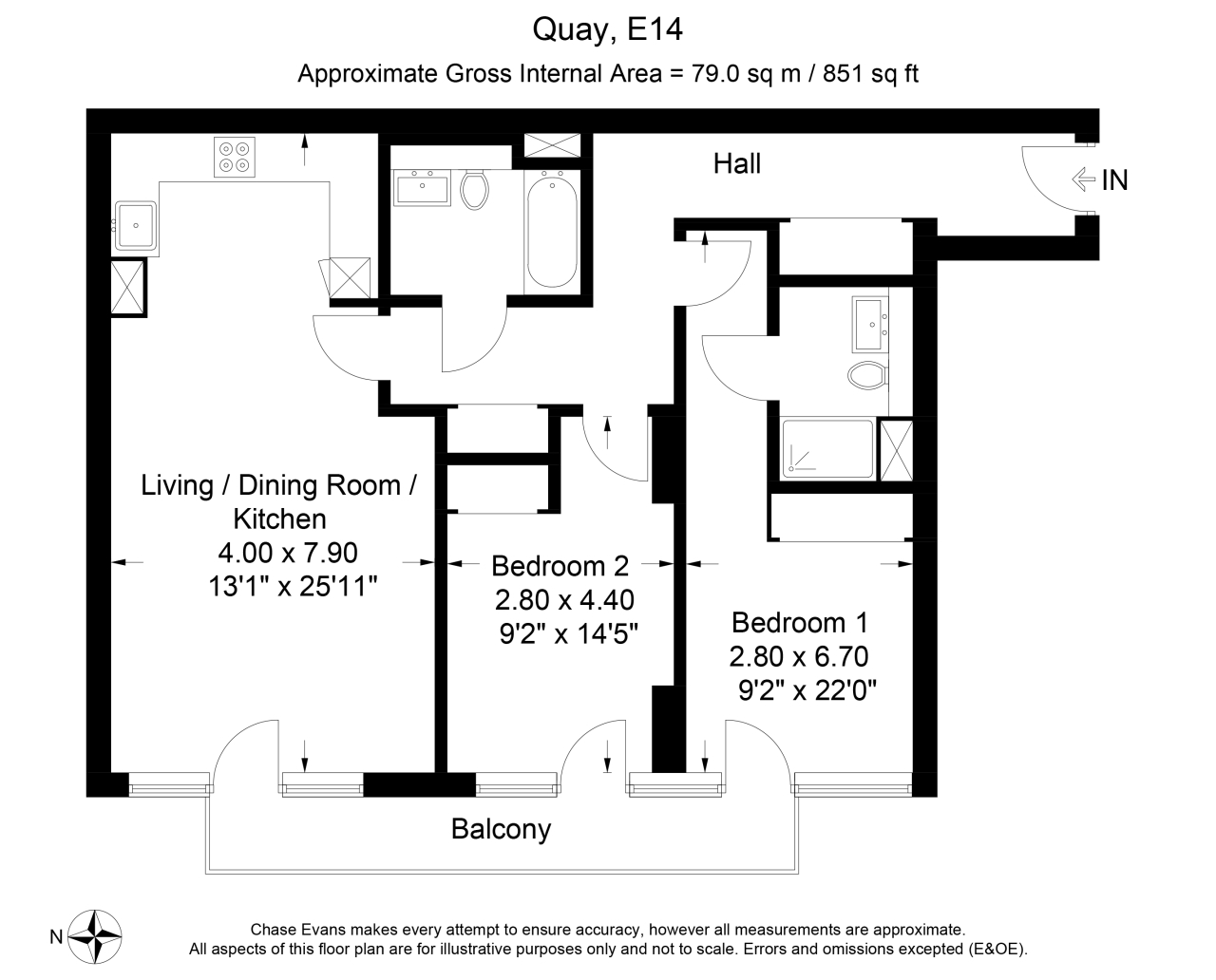 Flat 325,, South Dockside, Baltimore Wharf, Canary Wharf floorplan
