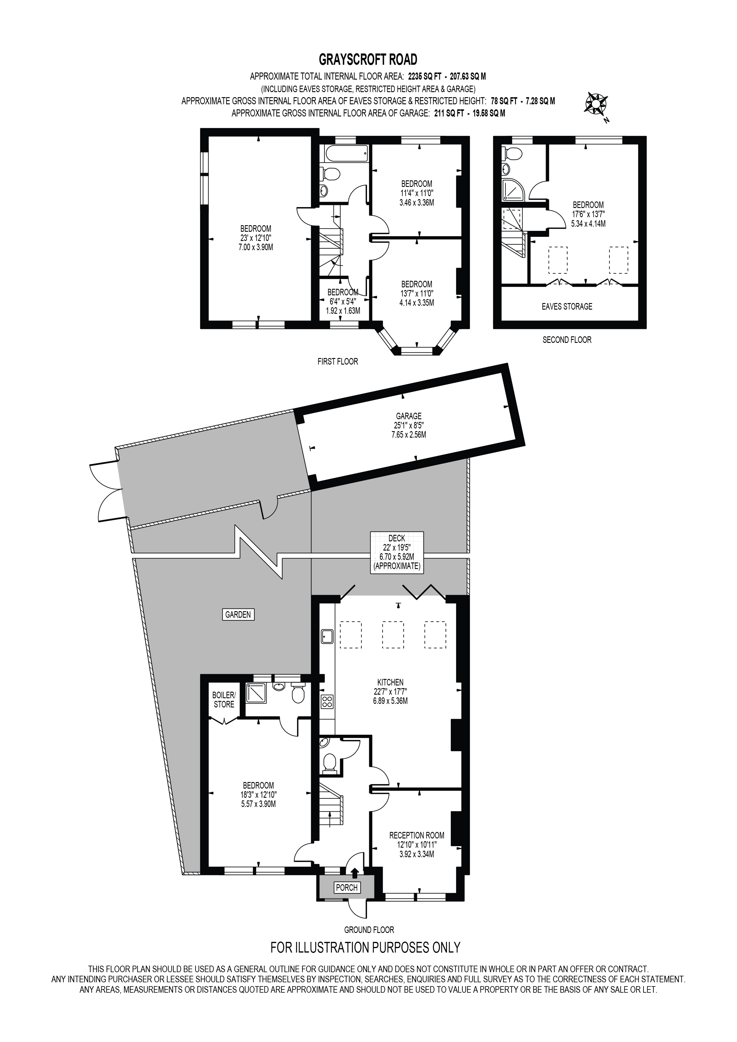 28, Grayscroft Road, London floorplan