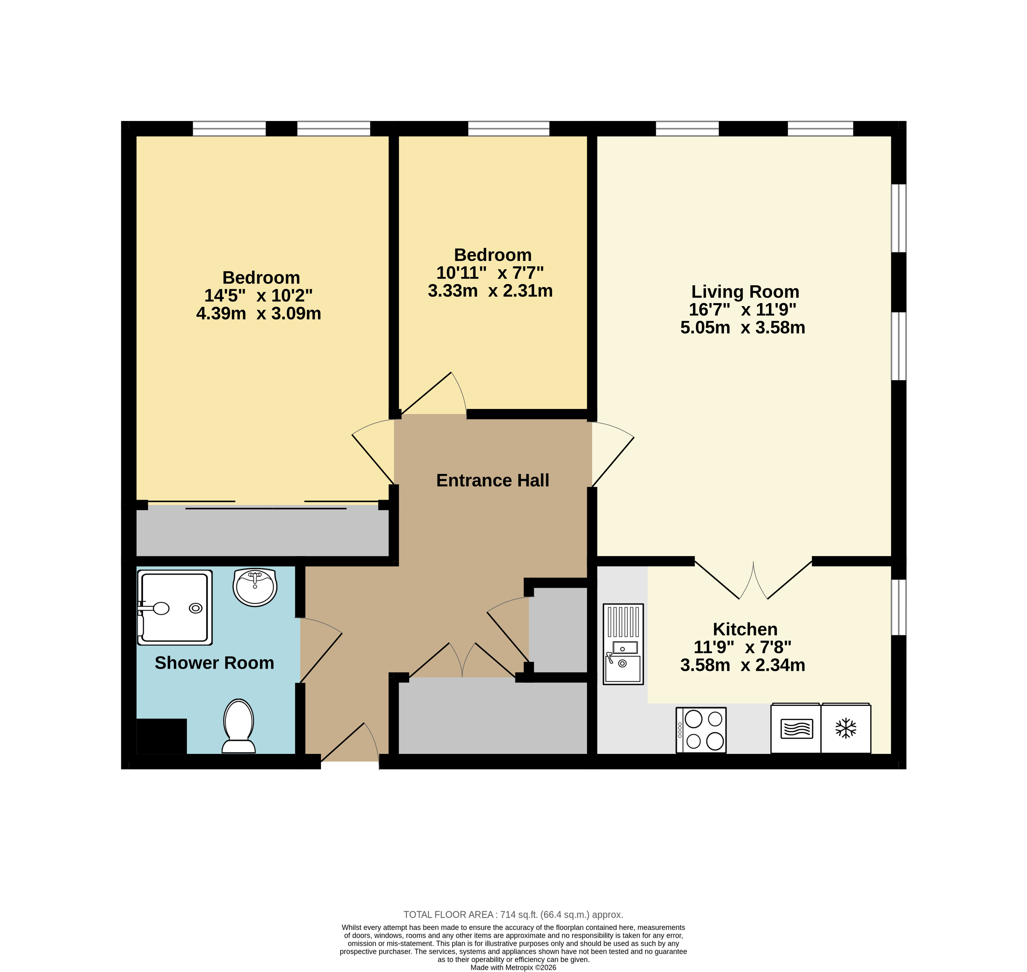 40, Chislet Court, Herne Bay floorplan