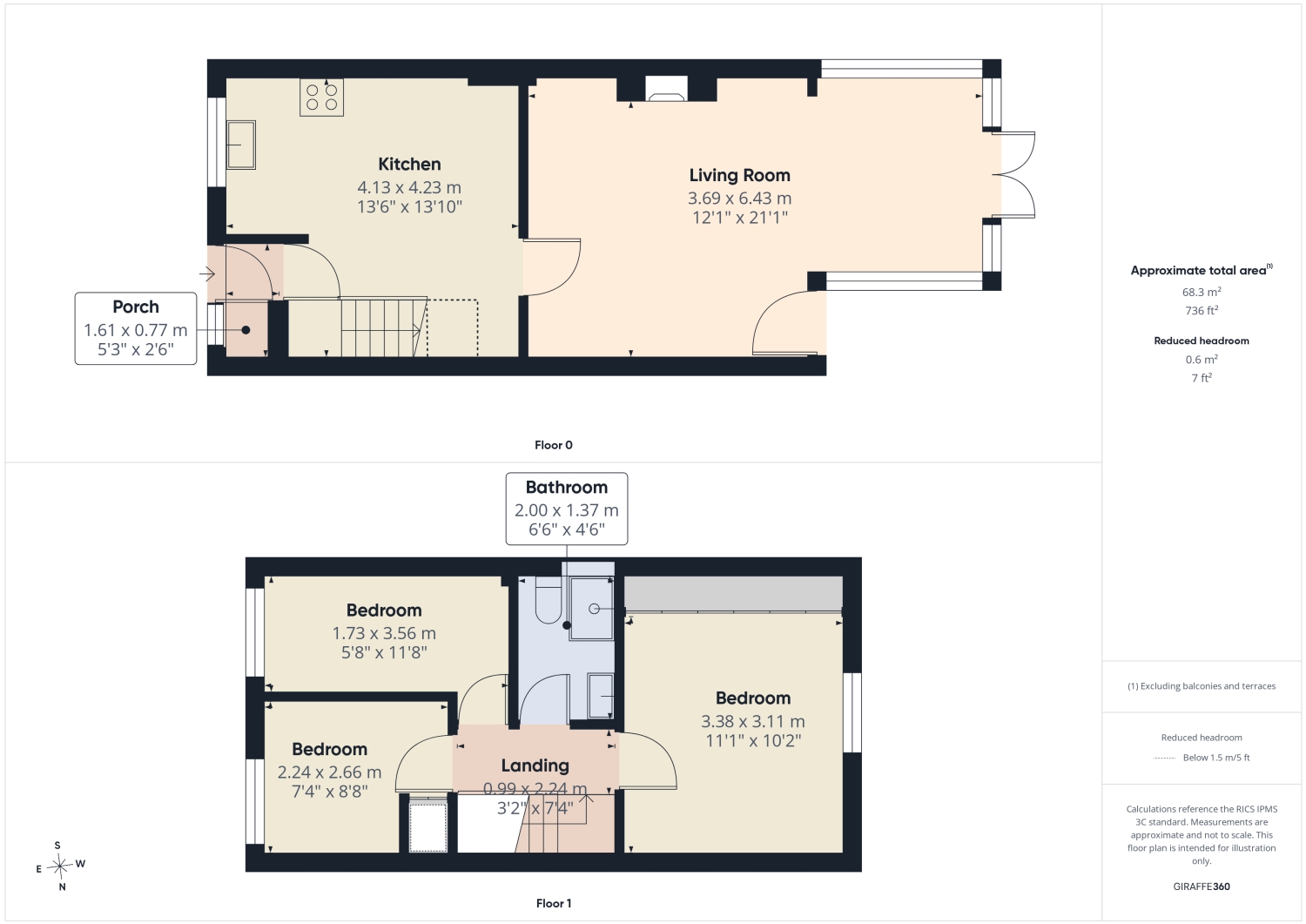 310, Gervase Avenue, Sheffield floorplan