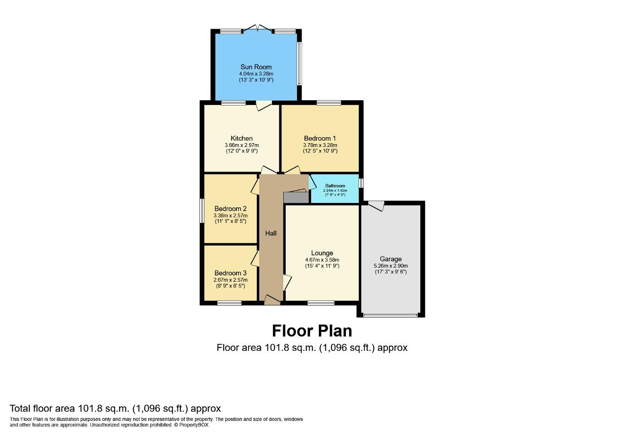 19, Spencer Close, Wisbech floorplan
