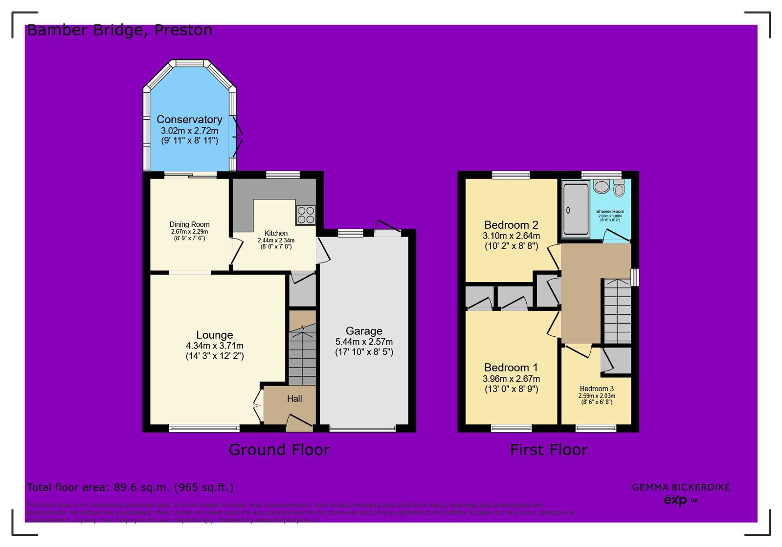 62, School Field, Preston floorplan
