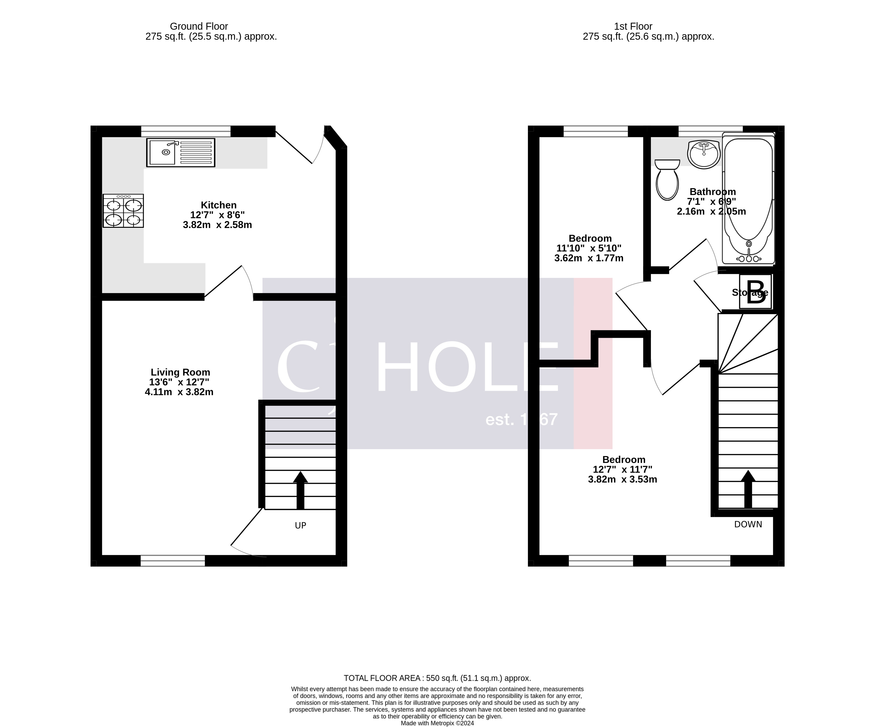 77, Pinkers Mead, Bristol floorplan