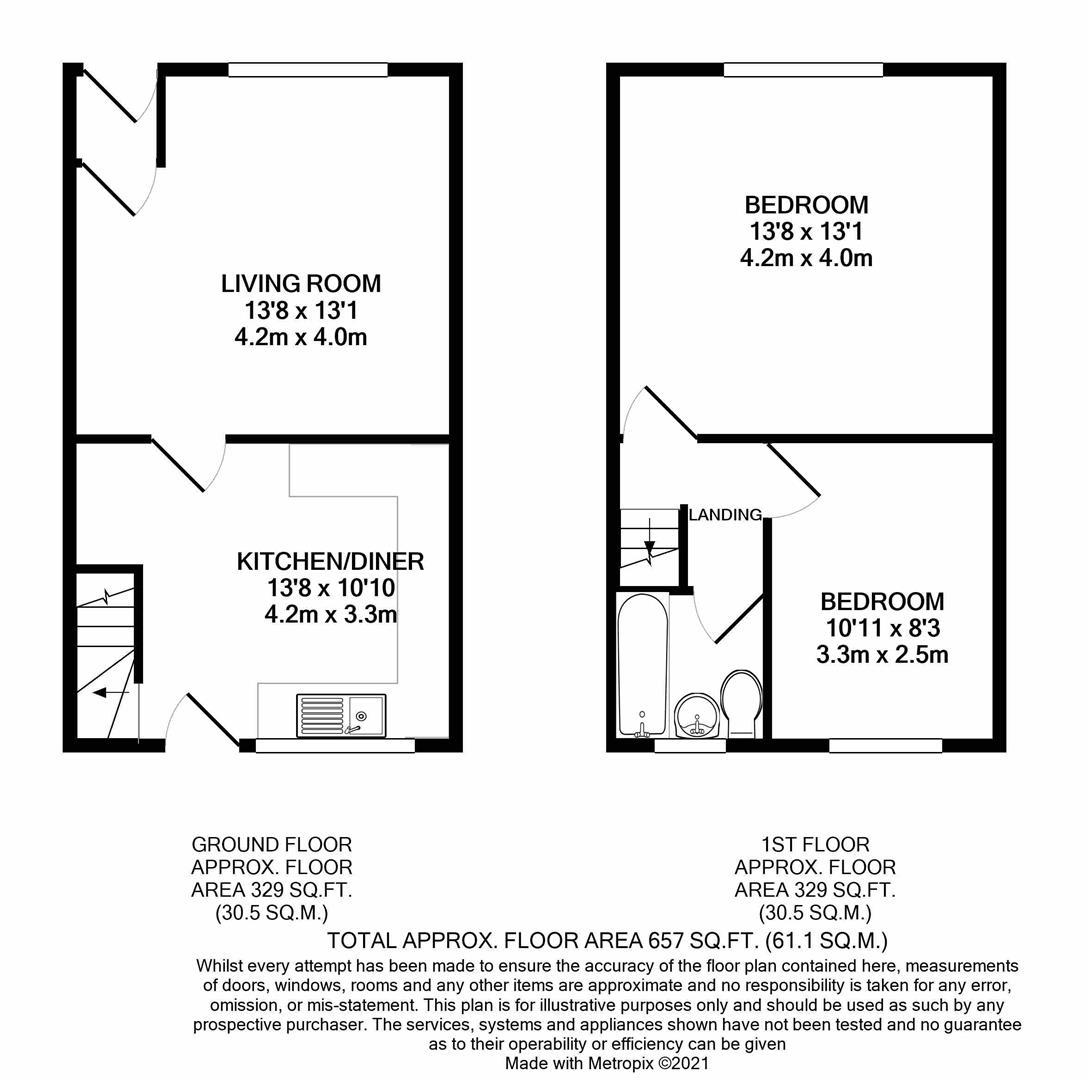 25, Park Lane, Oldham floorplan
