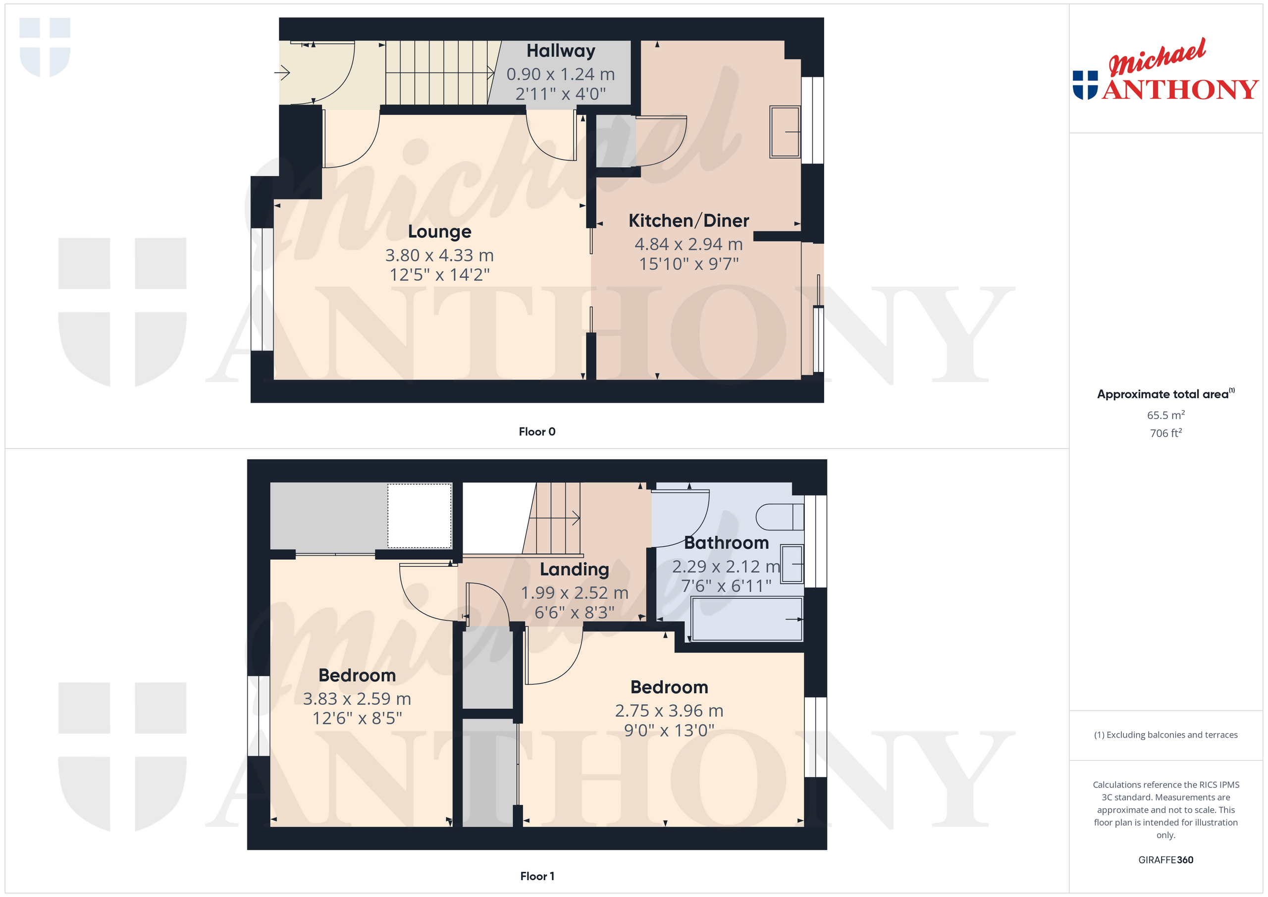 14 Bracken Way, Aylesbury floorplan