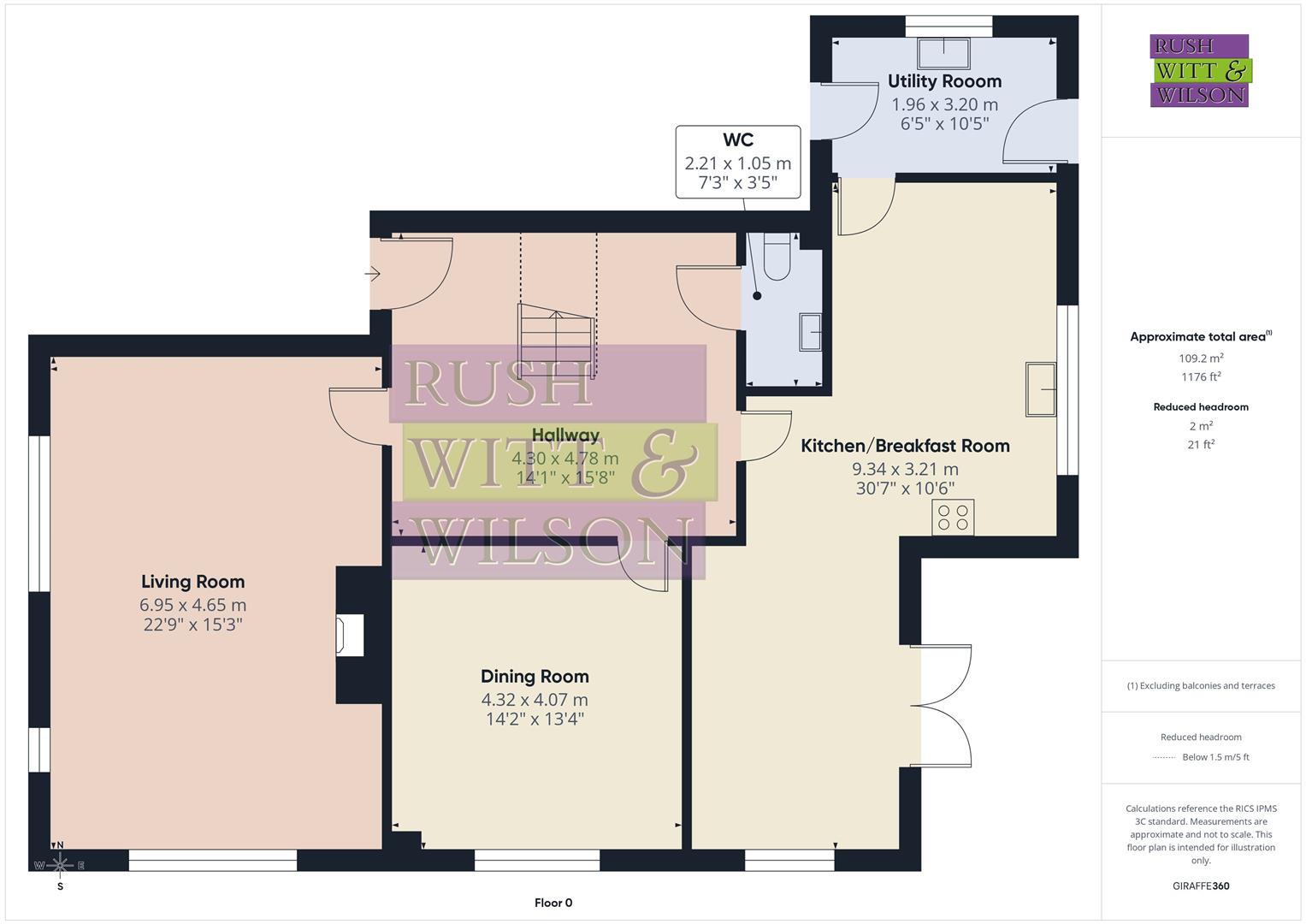 The Red House, Pett Level Road, Pett Level floorplan