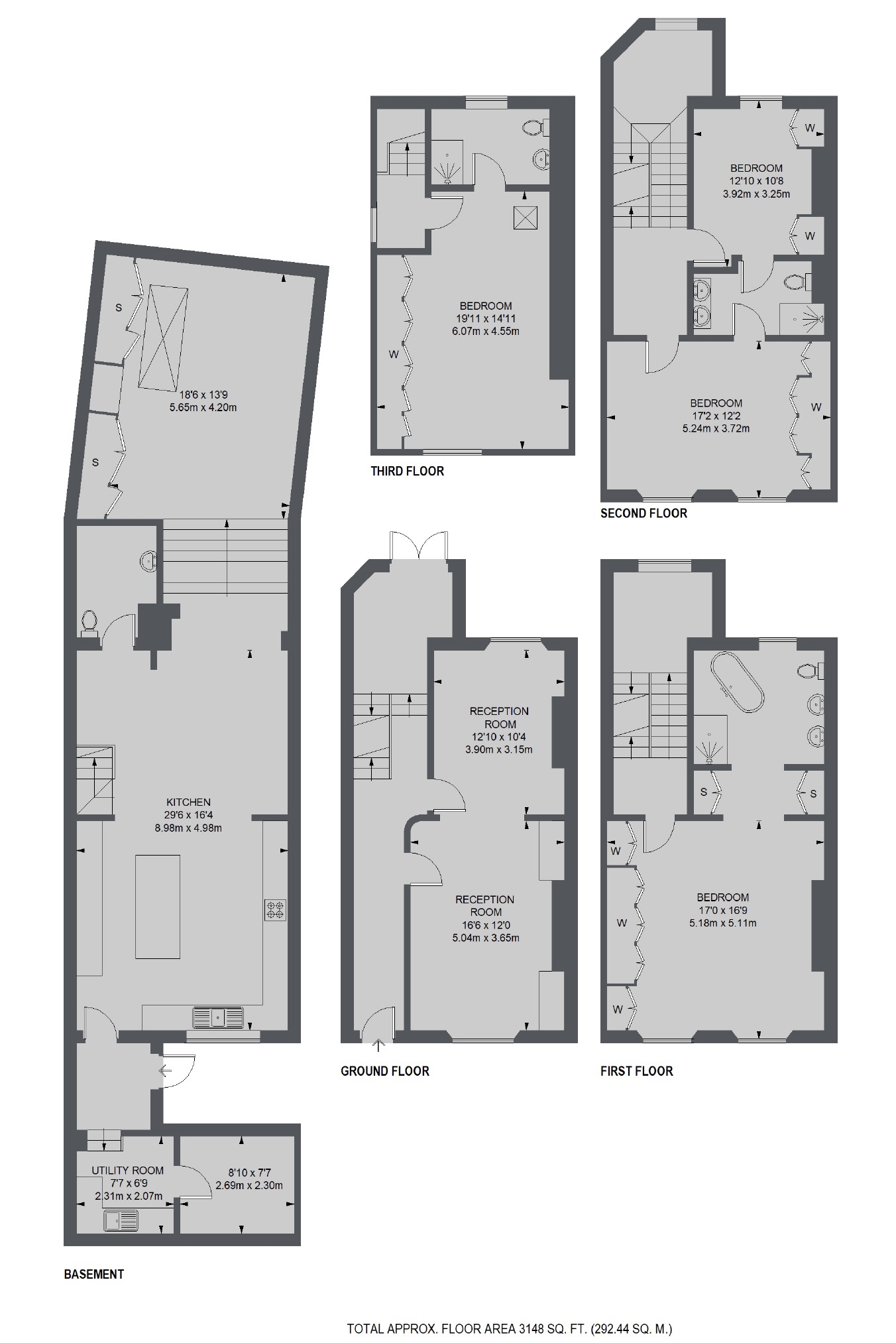 Drayton Gardens, London floorplan