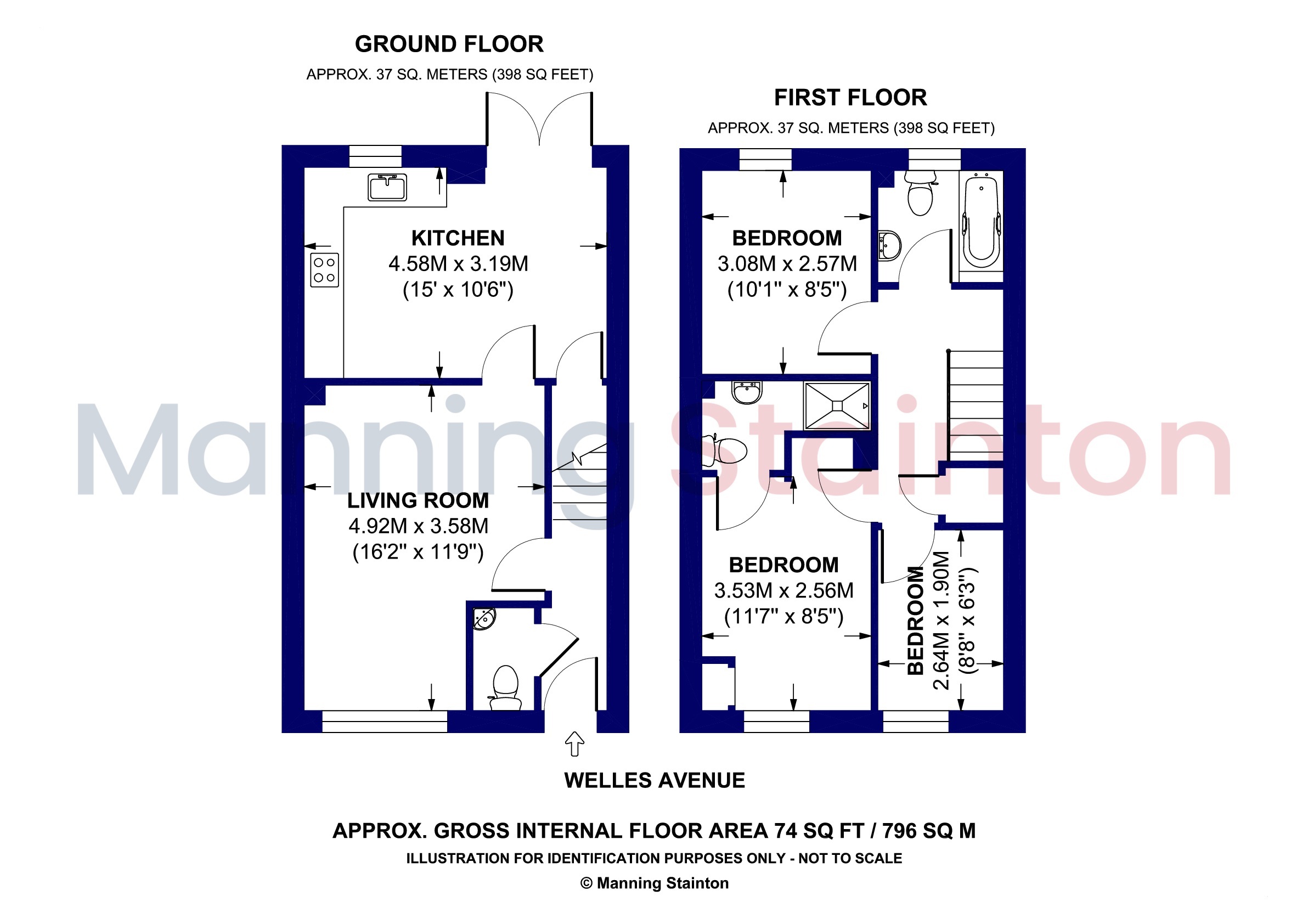 33, Welles Avenue, Leeds floorplan