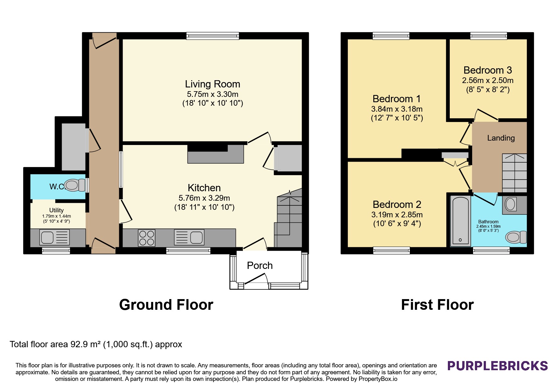 23, Scanbeck Drive, Redcar floorplan