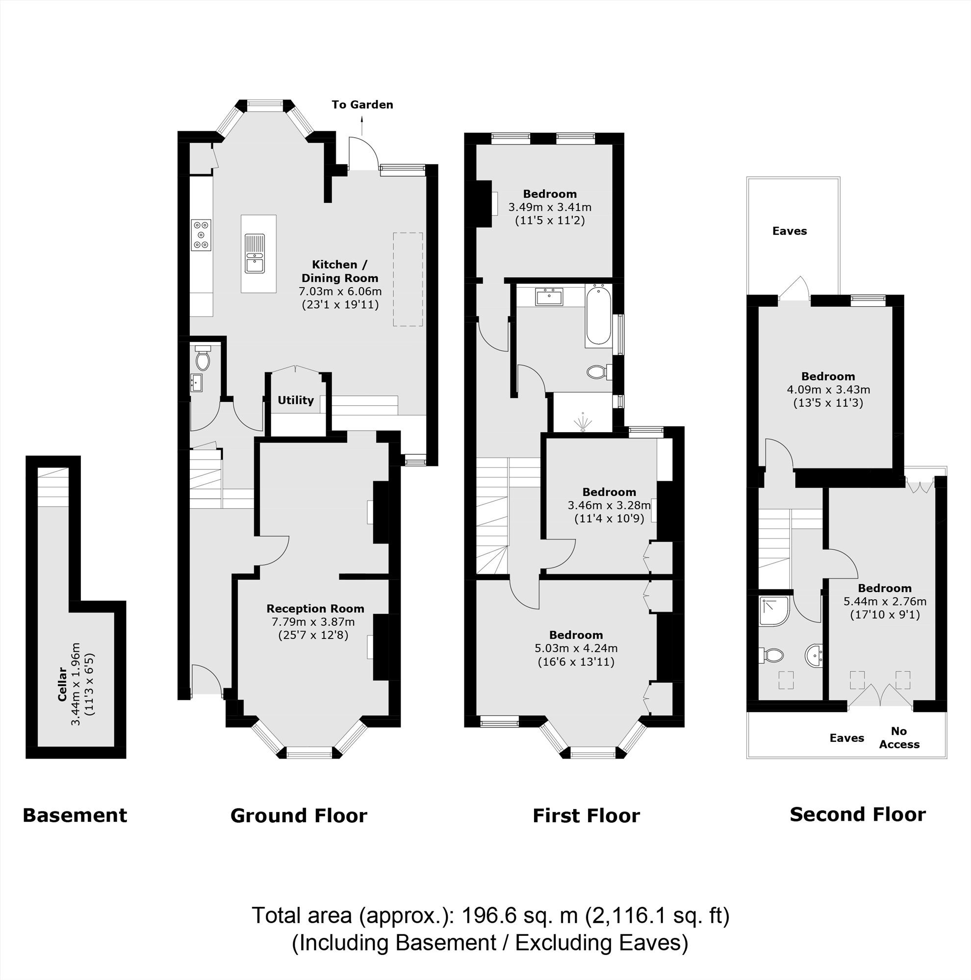 110, Stondon Park, London floorplan